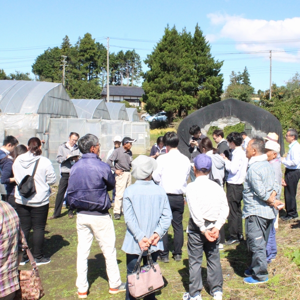 矢吹町野菜倶楽部(矢吹ミネラルの会)とヨークベニマル地場野菜コーナー担当者の合同検討会